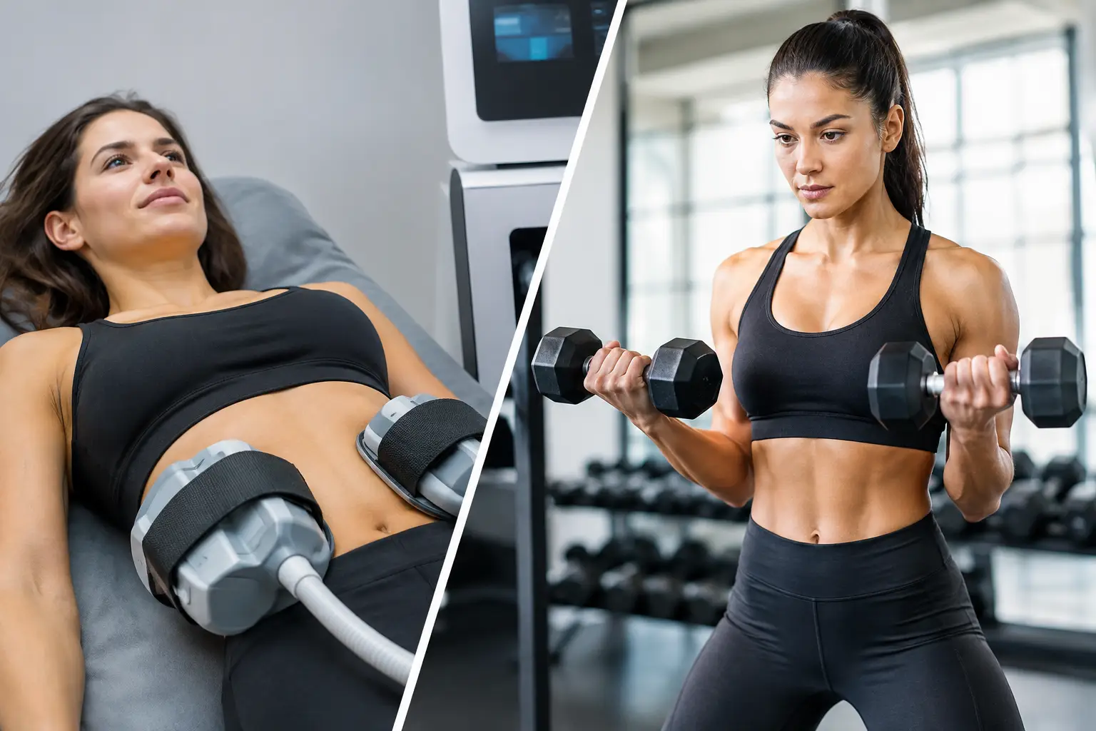 EmSculpt vs Gym Results Comparison: What Changes?